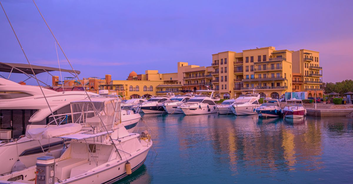 Marina i nocne życie Hurghady