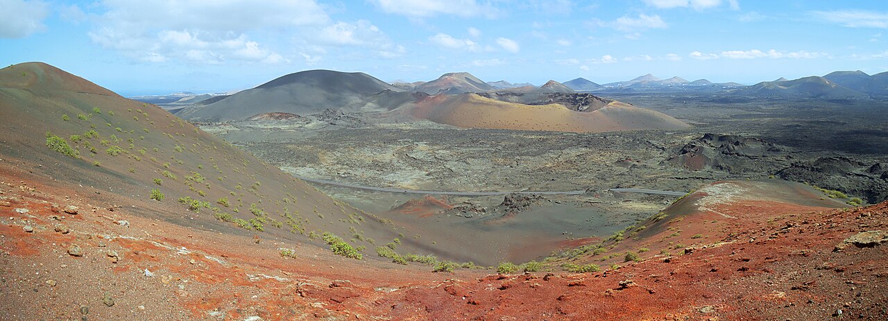 Montañas del Fuego i Ruta de los Volcanes