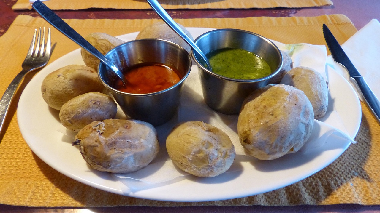 Papas arrugadas i mojo