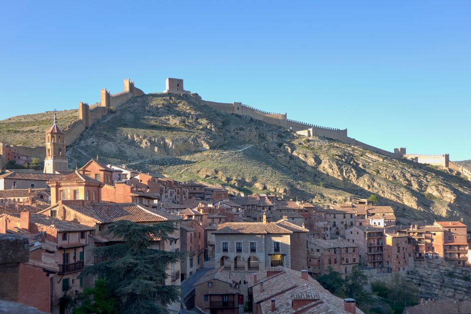 Muralla de Albarracin i Torre del Andador