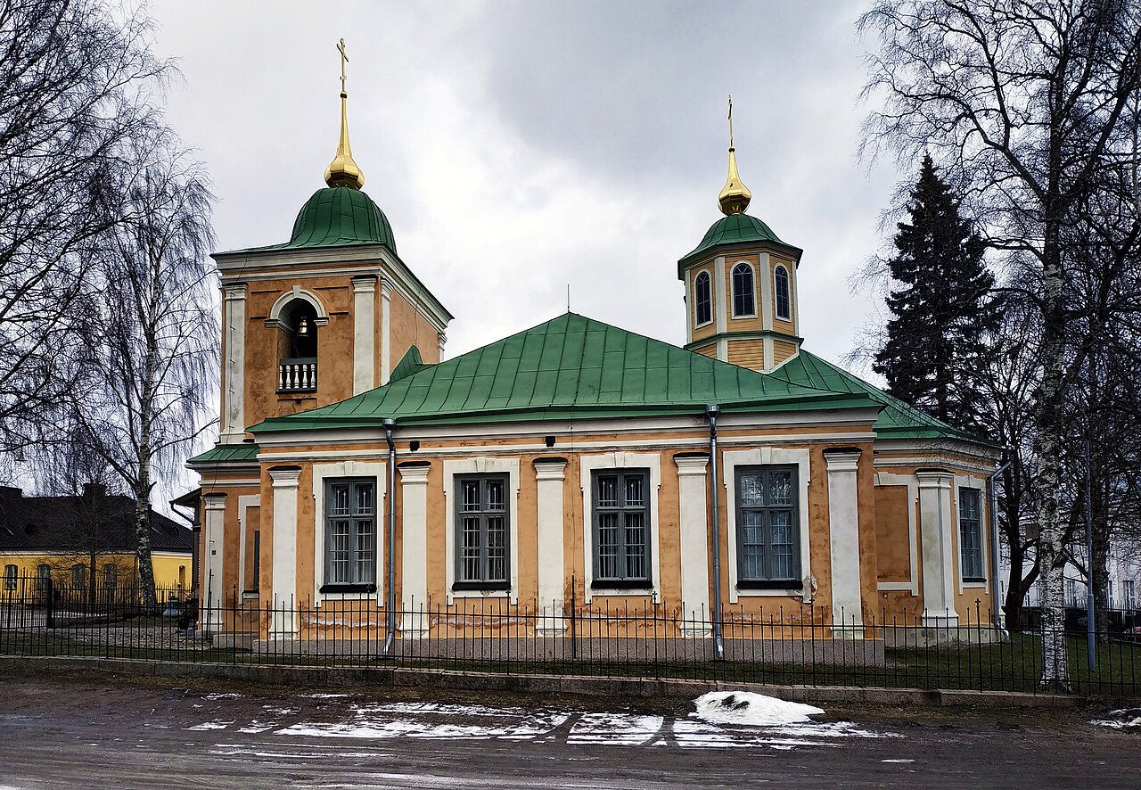 Twierdza i najstarsza cerkiew Finlandii