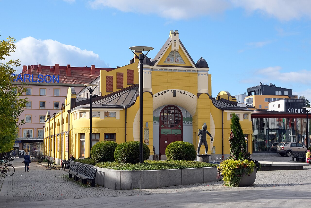 Hala targowa w Kuopio