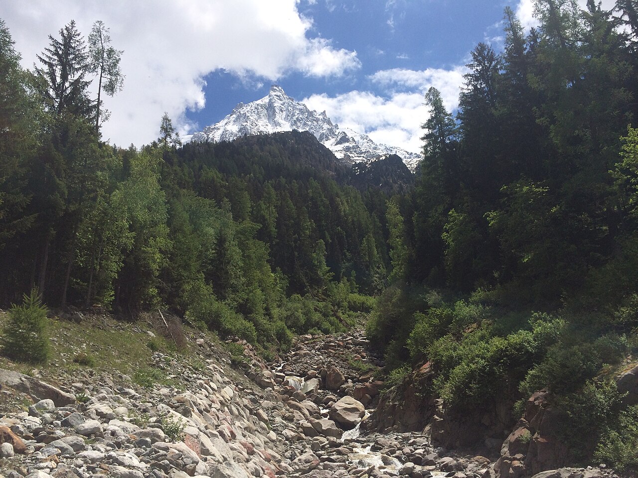 Mont Blanc, szlaki w okolicy
