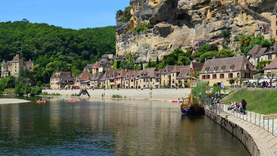 Spływ kanadyjką po Dordogne