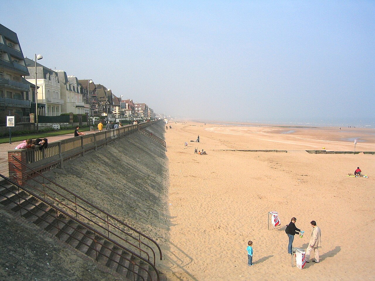 Plaża w Cabourg
