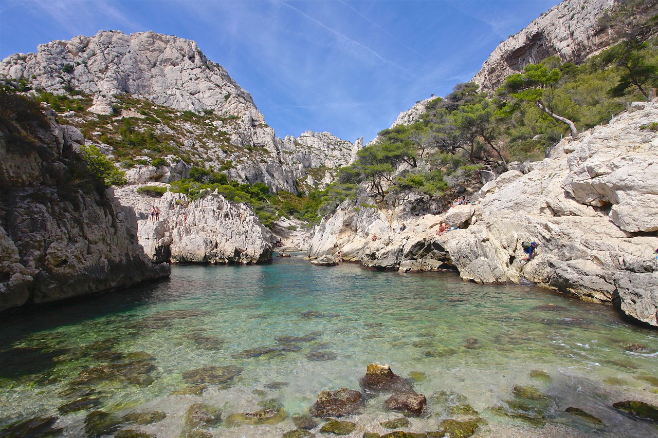Belweder i Calanque de Sugiton