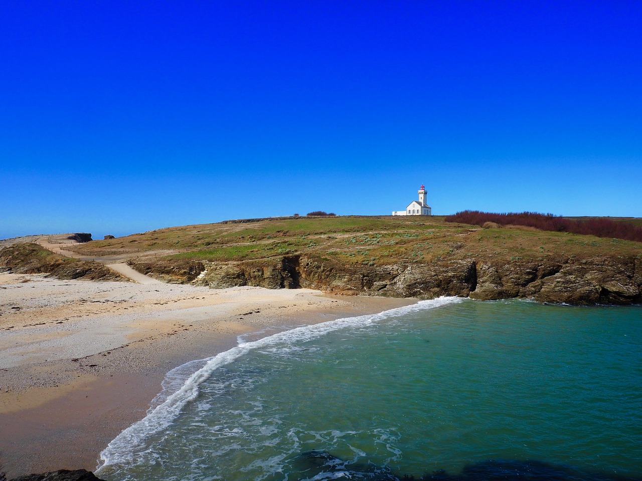 Pointe des Poulains i dom Sarah Bernhardt