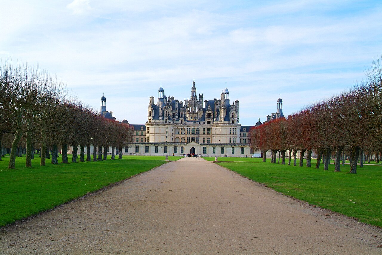 Grand Promenade w domenie Chambord