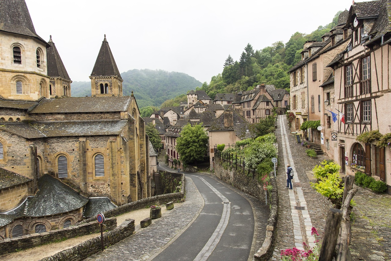 Średniowieczna trasa przez Conques