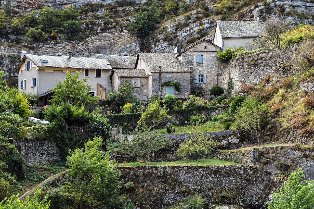 Sainte-Enimie i Saint-Chély-du-Tarn