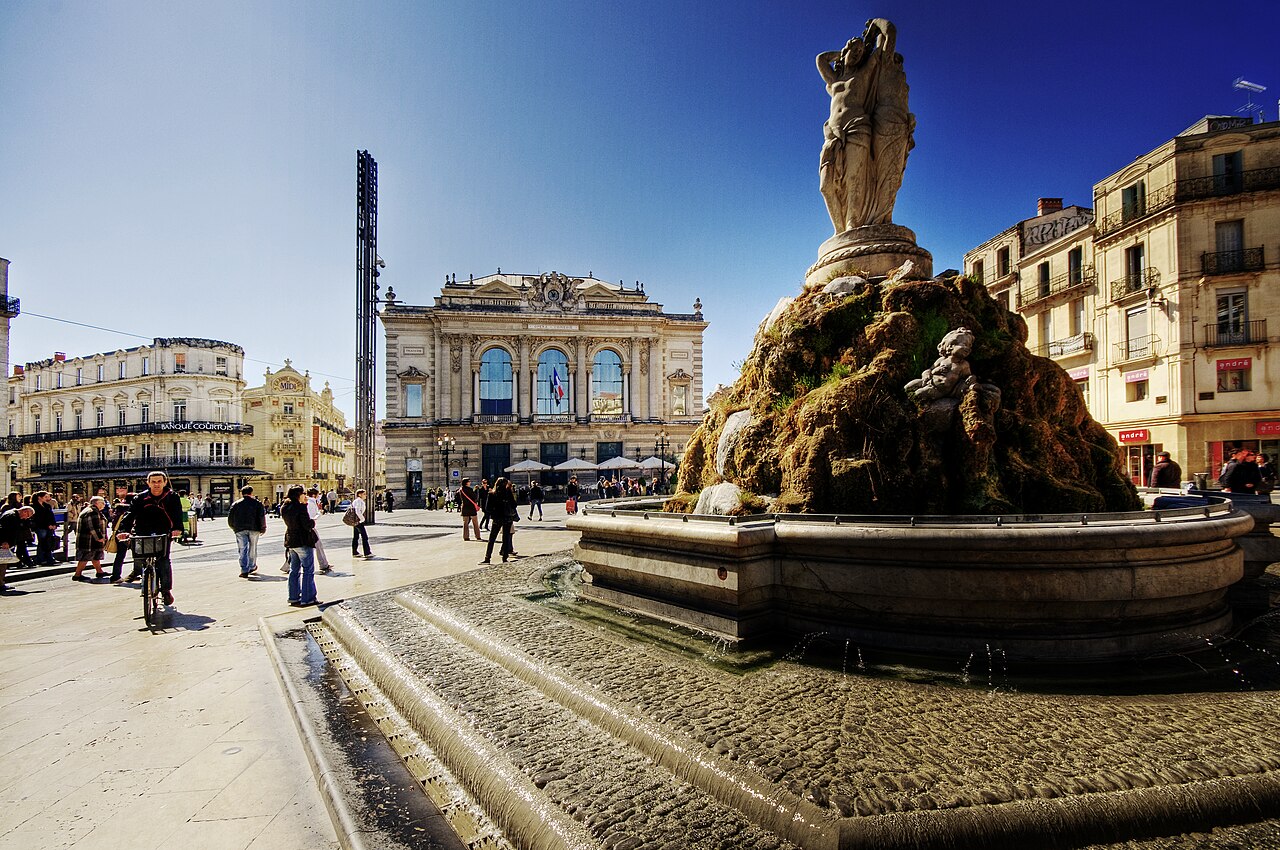 Écusson i Place de la Comédie