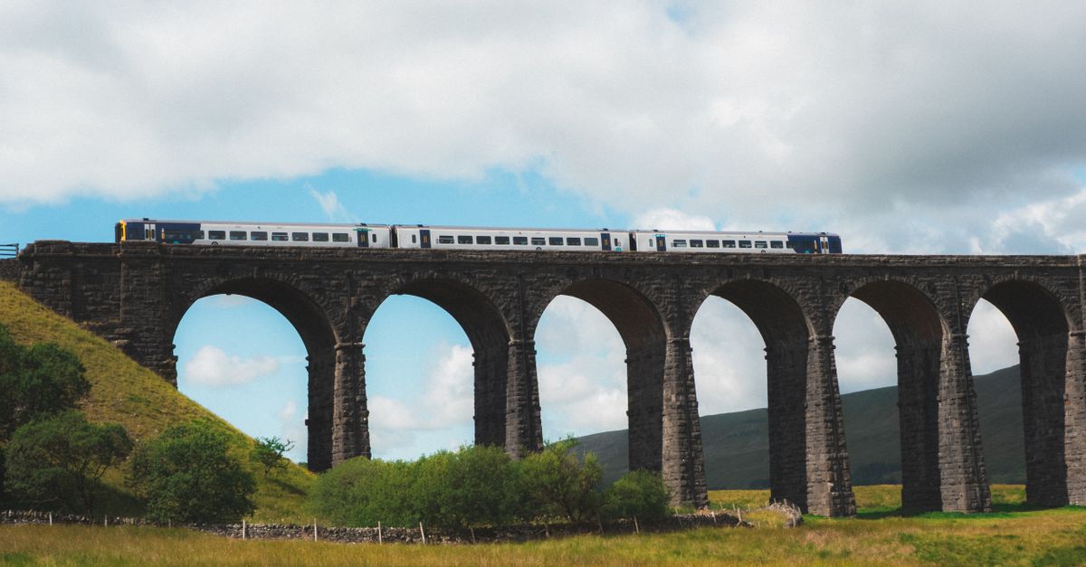 Wiadukt Ribblehead i linia Settle-Carlisle
