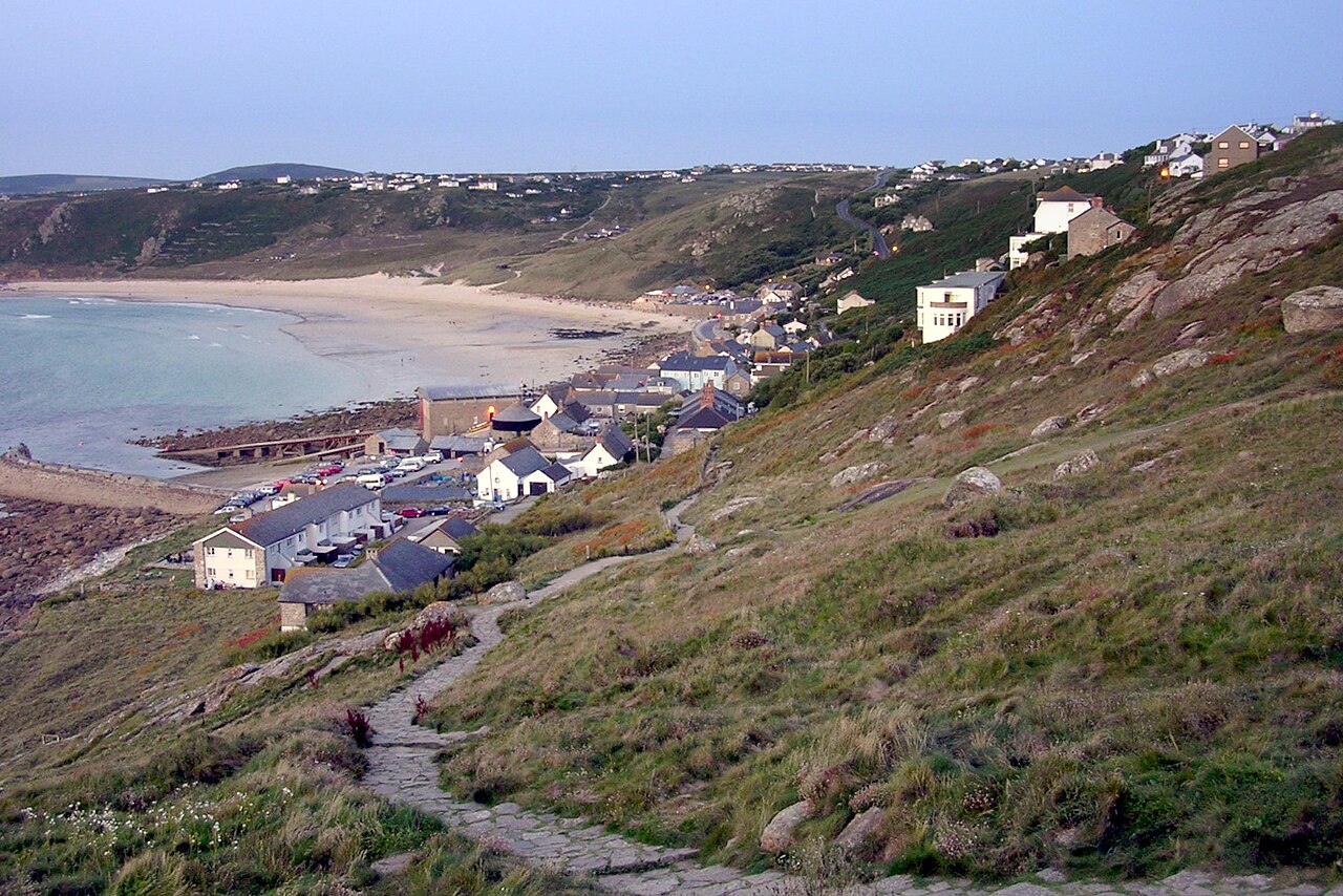 Sennen Cove i Whitesand Bay