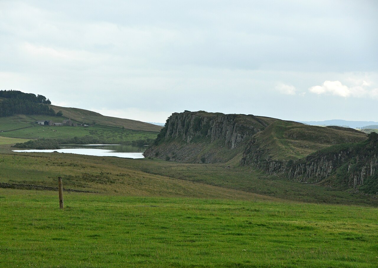 Steel Rigg i Crag Lough