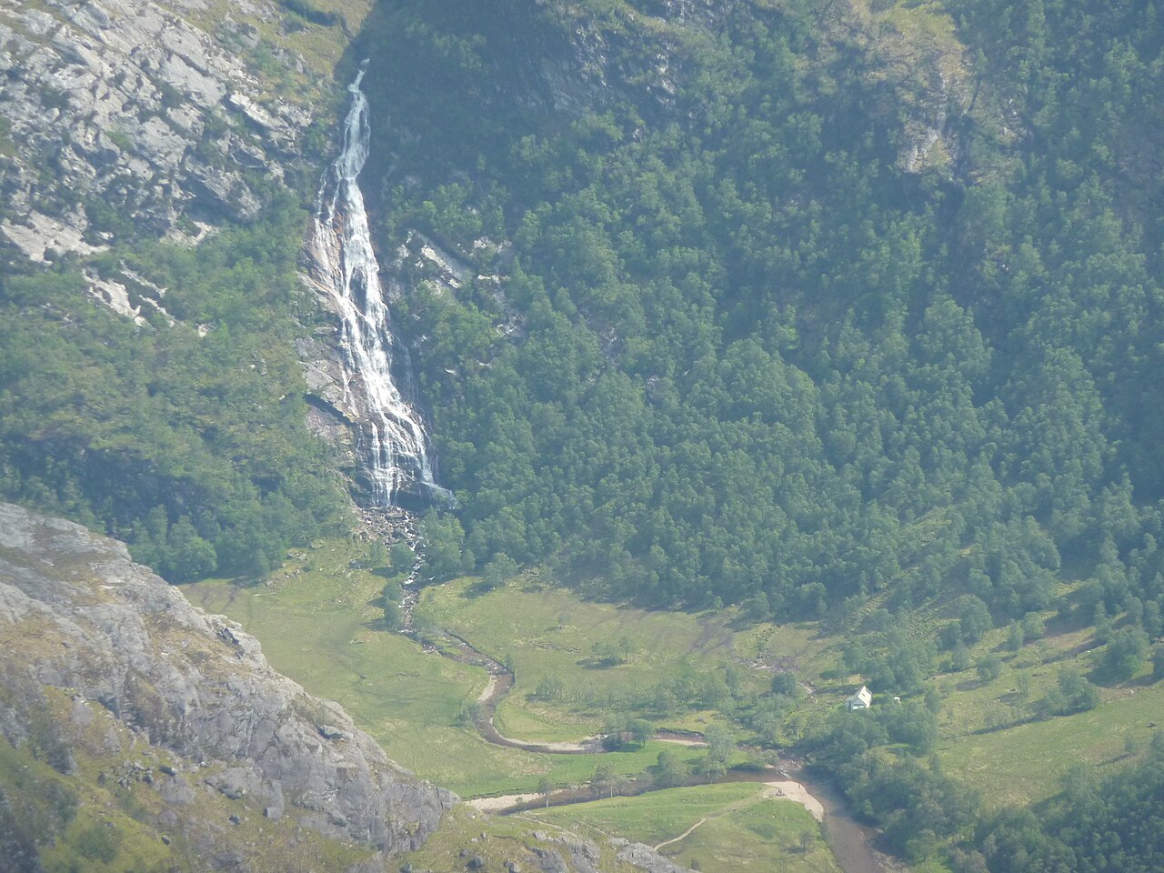 Glen Nevis i wodospad Steall