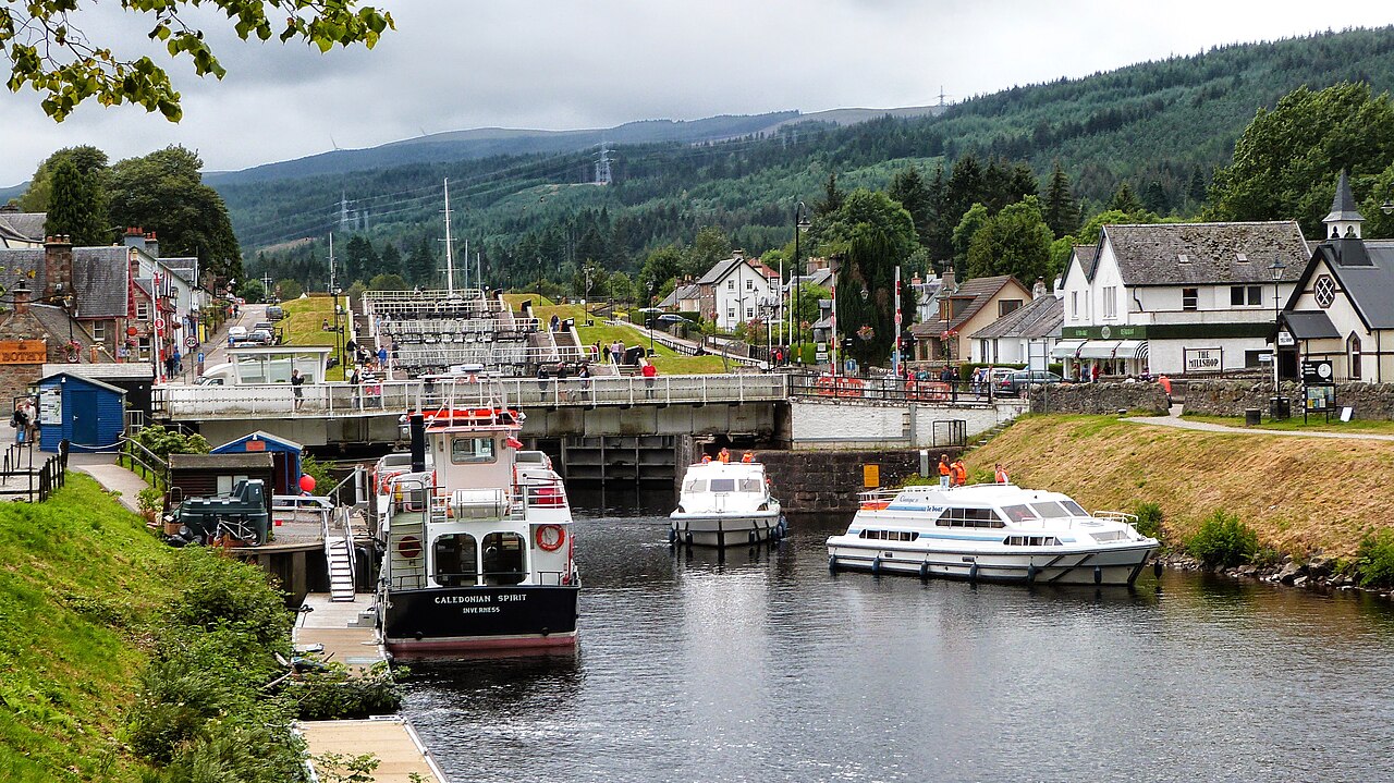 Śluzy w Fort Augustus