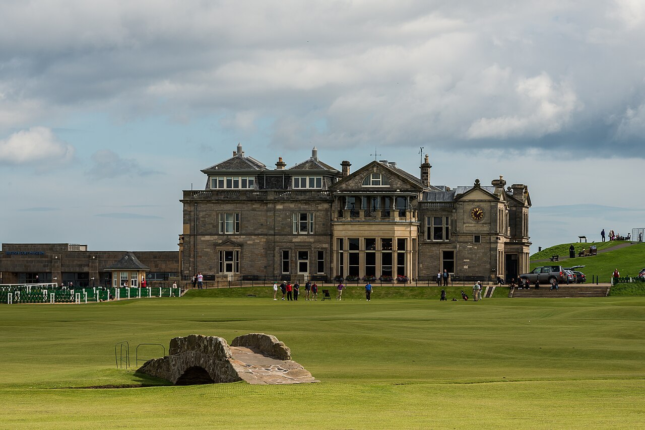 Old Course i mostek Swilcan