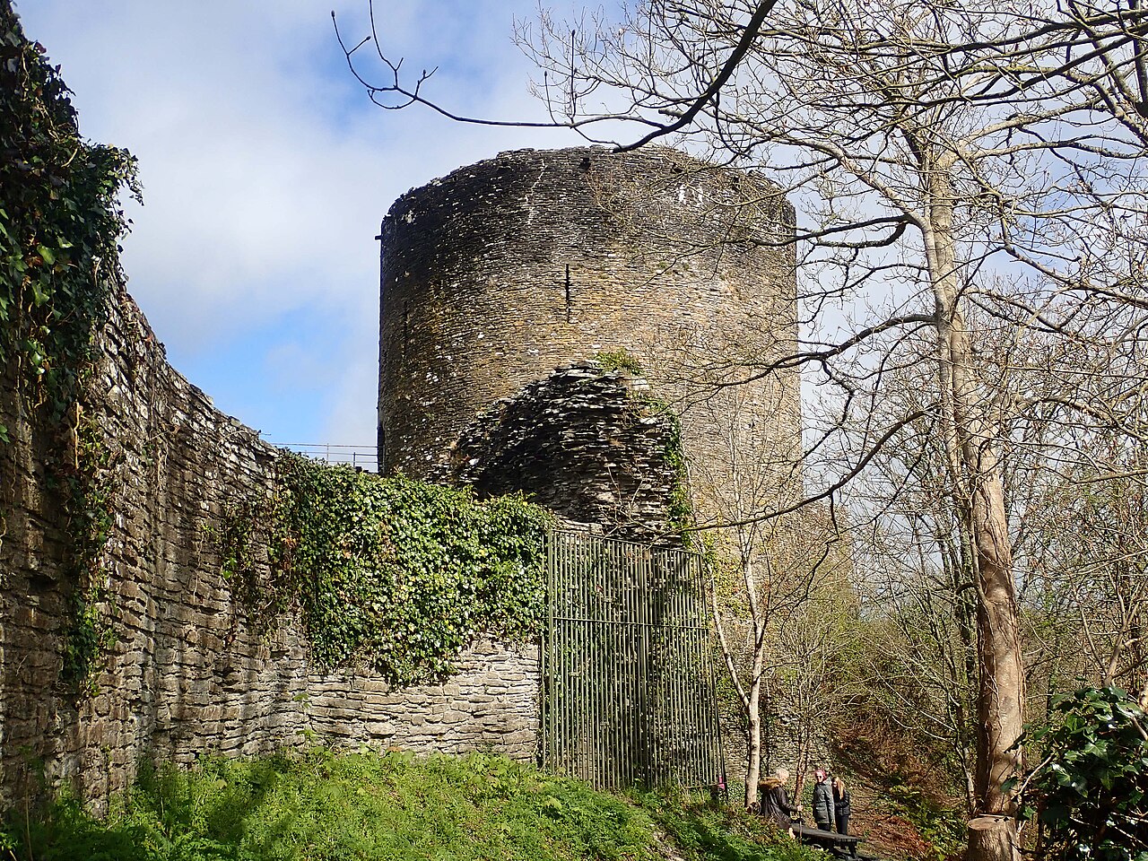 Zamek Cilgerran i wąwóz Teifi