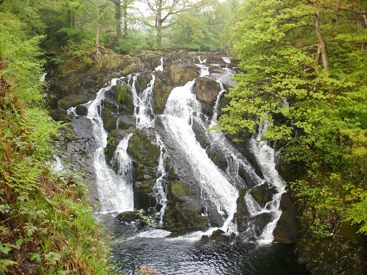 Wodospad Swallow Falls
