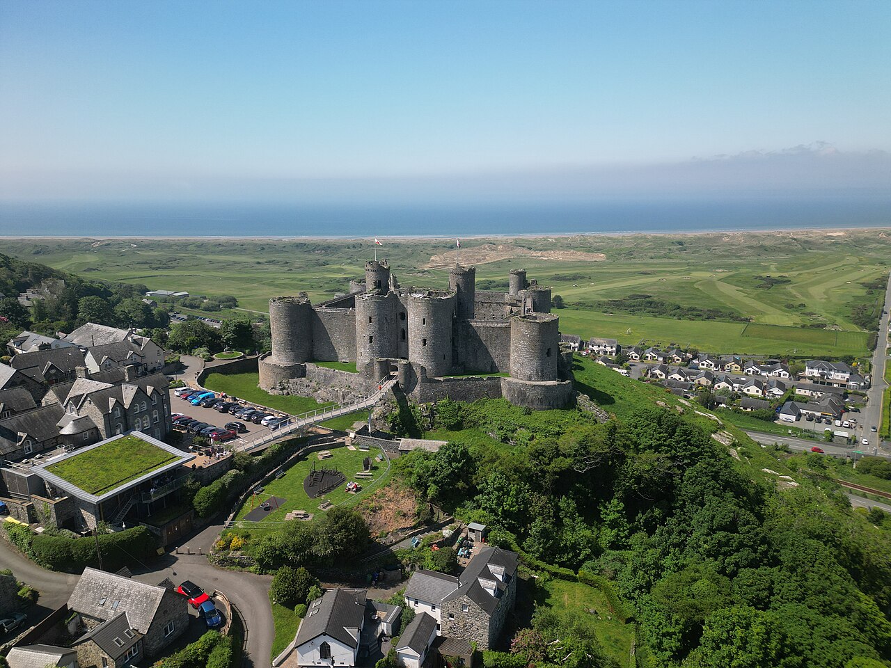 Plaża i wydmy Morfa Harlech