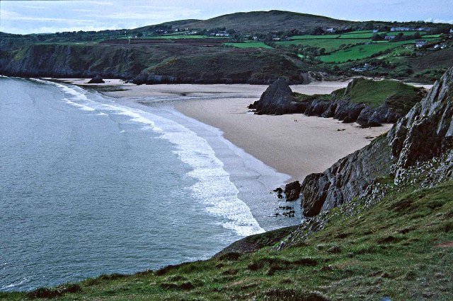 Three Cliffs Bay