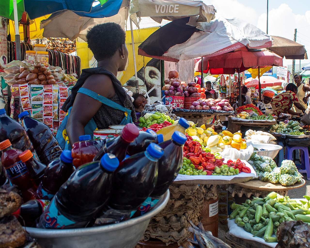 Market Circle w Takoradi