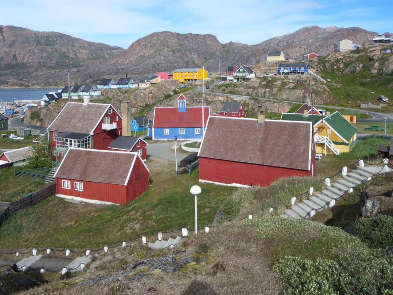 Stary kolonialny Sisimiut