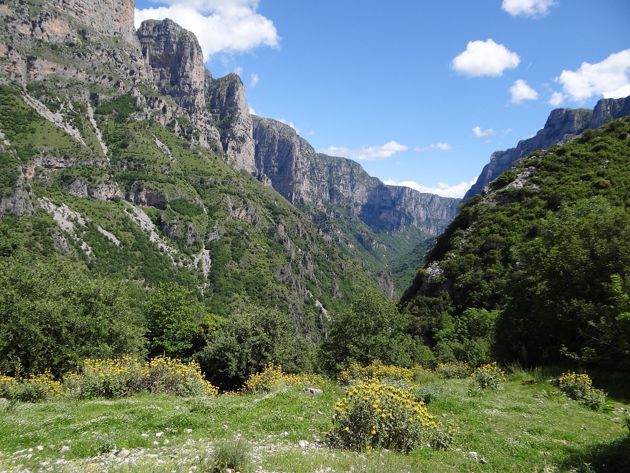 Wąwóz Vikos z Monodendri do Vikos