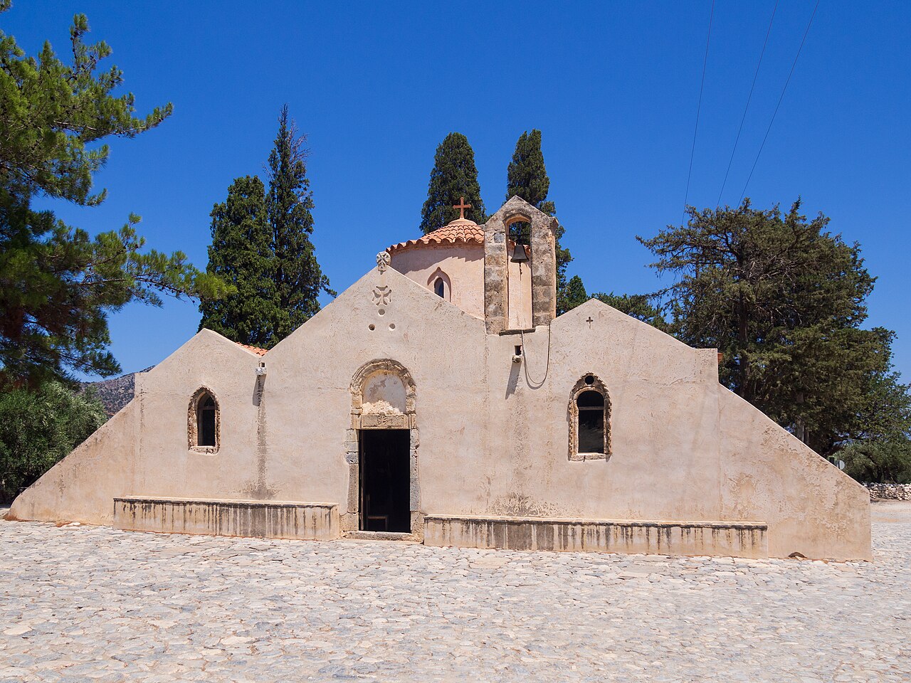 Kritsa i kościół Panagia Kera