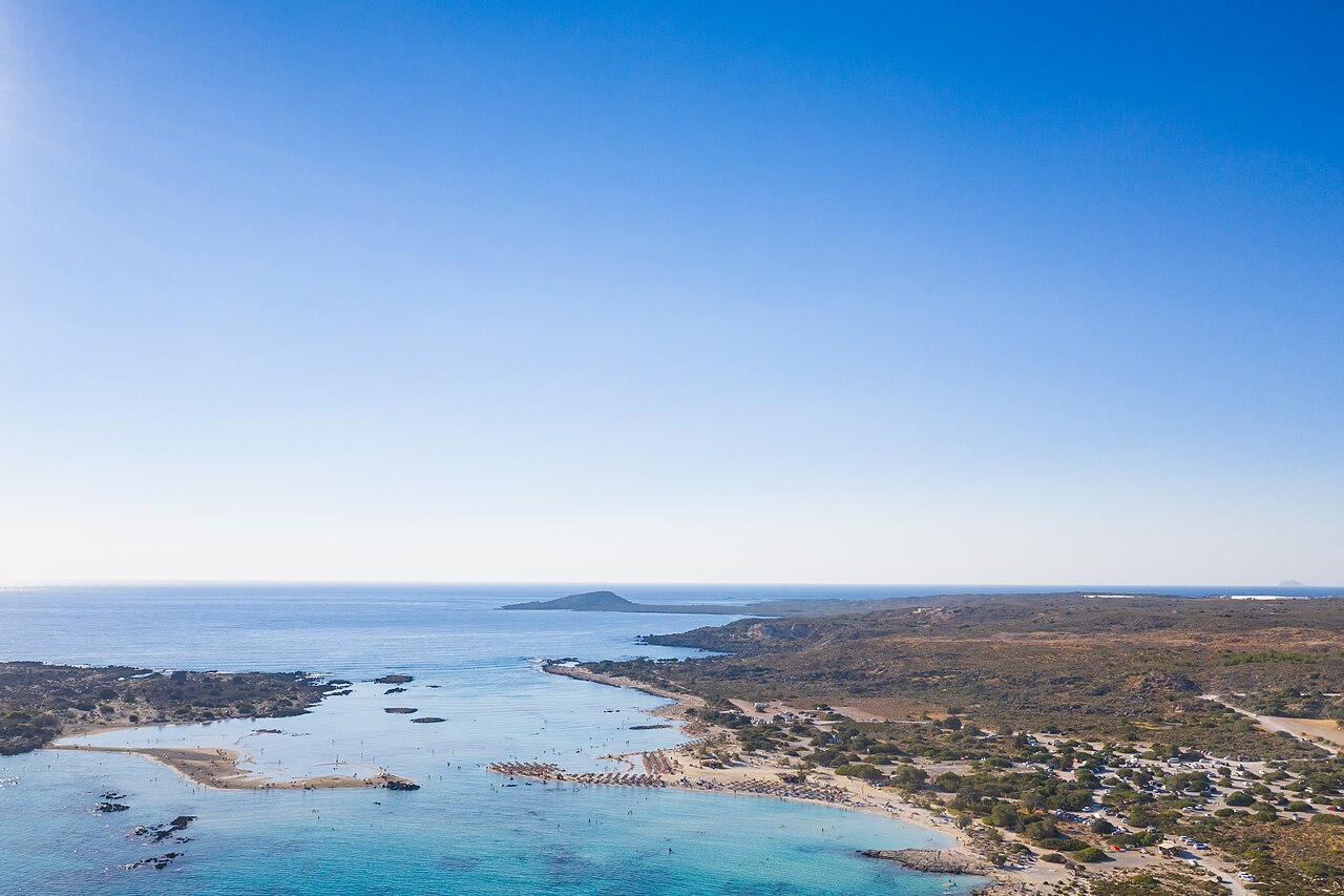 Różowa plaża Elafonisi