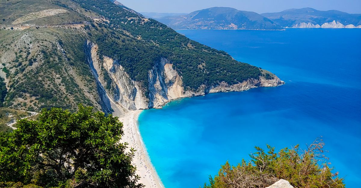 Myrtos Beach
