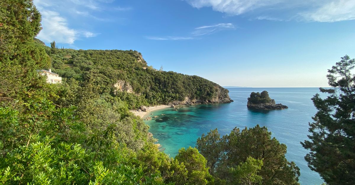 Plaże Paleokastritsa