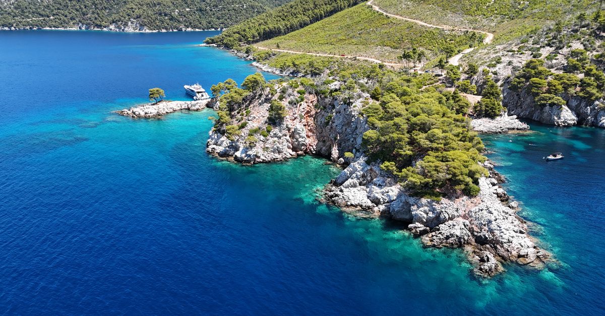 Plaże Kastani i Stafylos