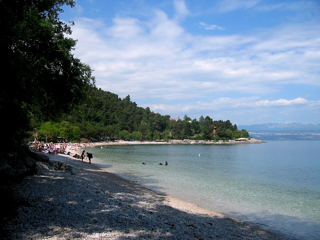 Plaże Peharovo i Medveja