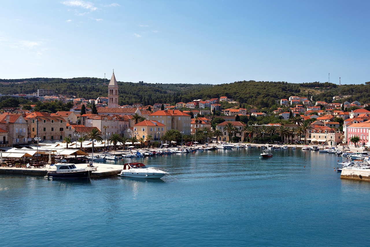 Supetar i port wyspy
