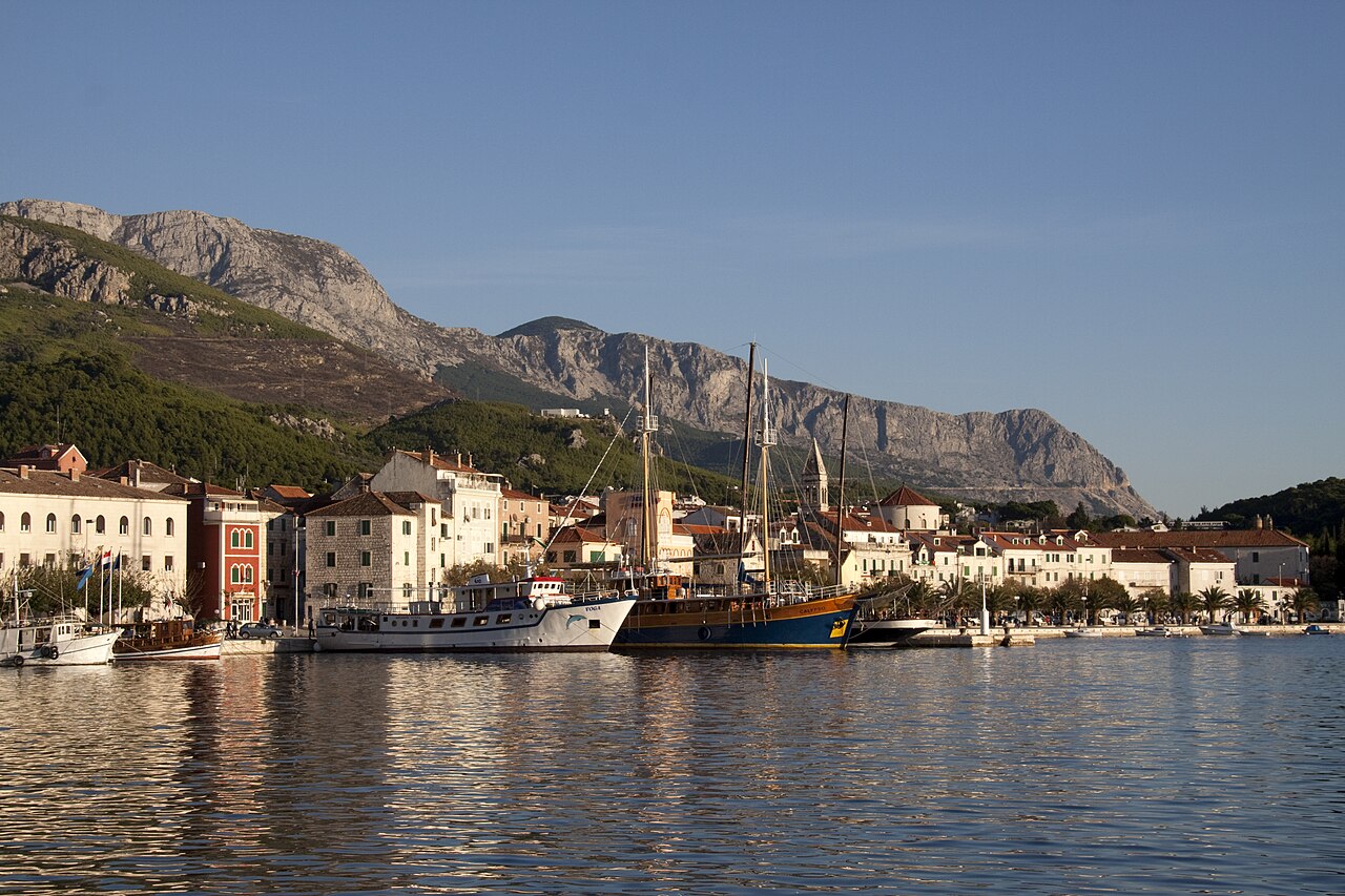 Plaża Makarska i promenada