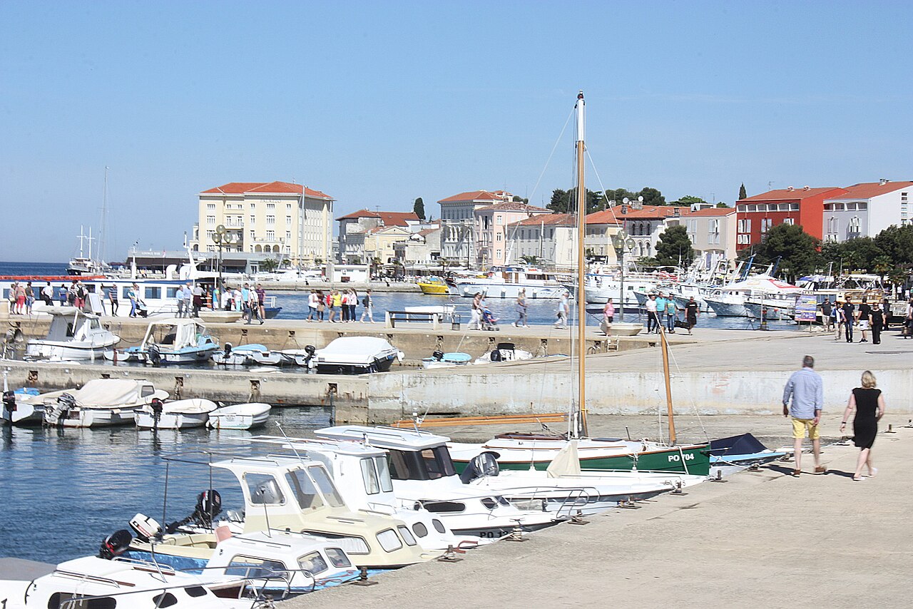 Plaże i promenada Poreč