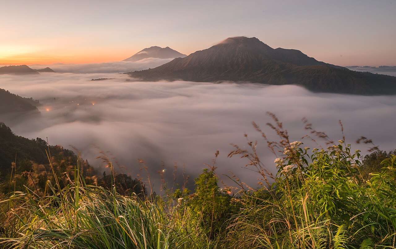 Wschód słońca na Gunung Batur
