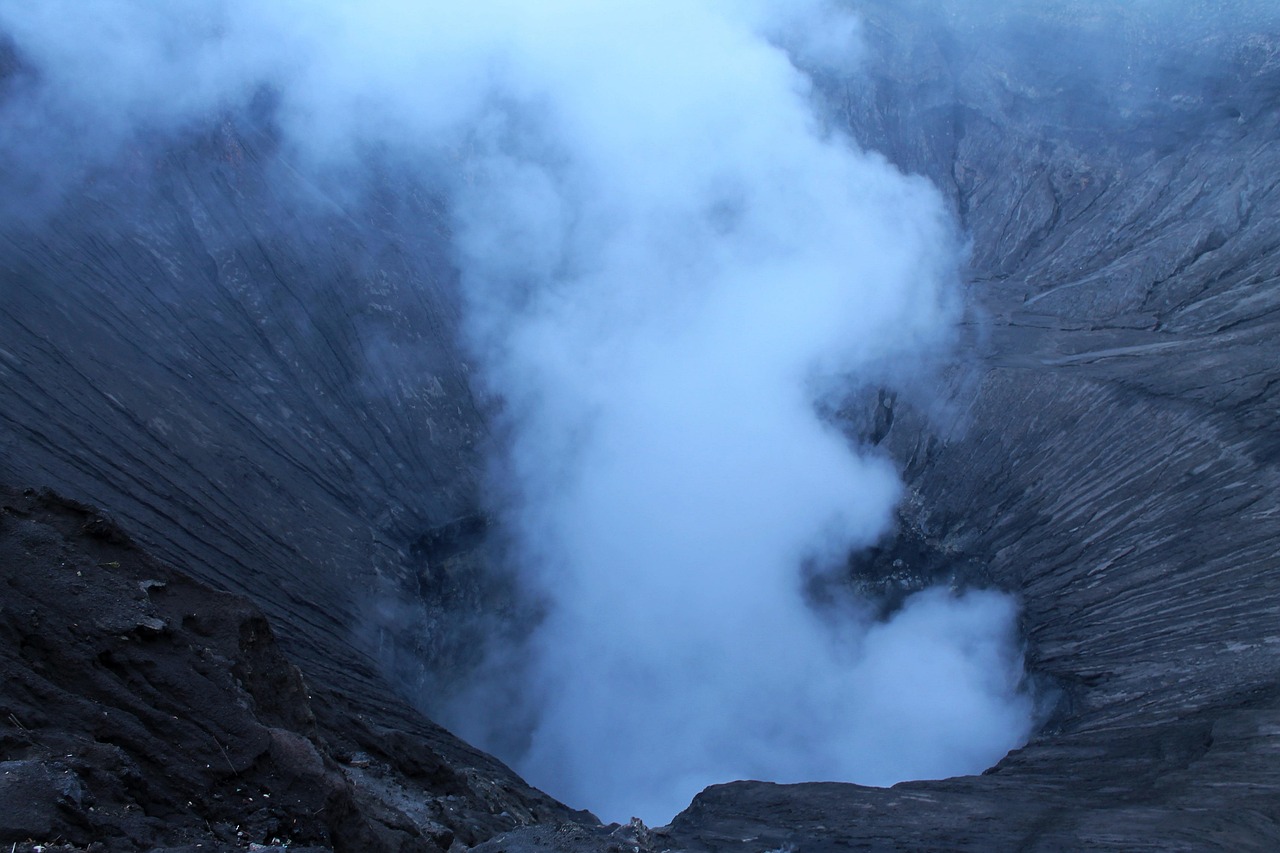 Wejście na krater Bromo
