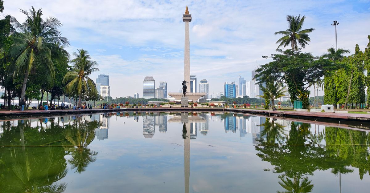 Monas i plac Merdeka