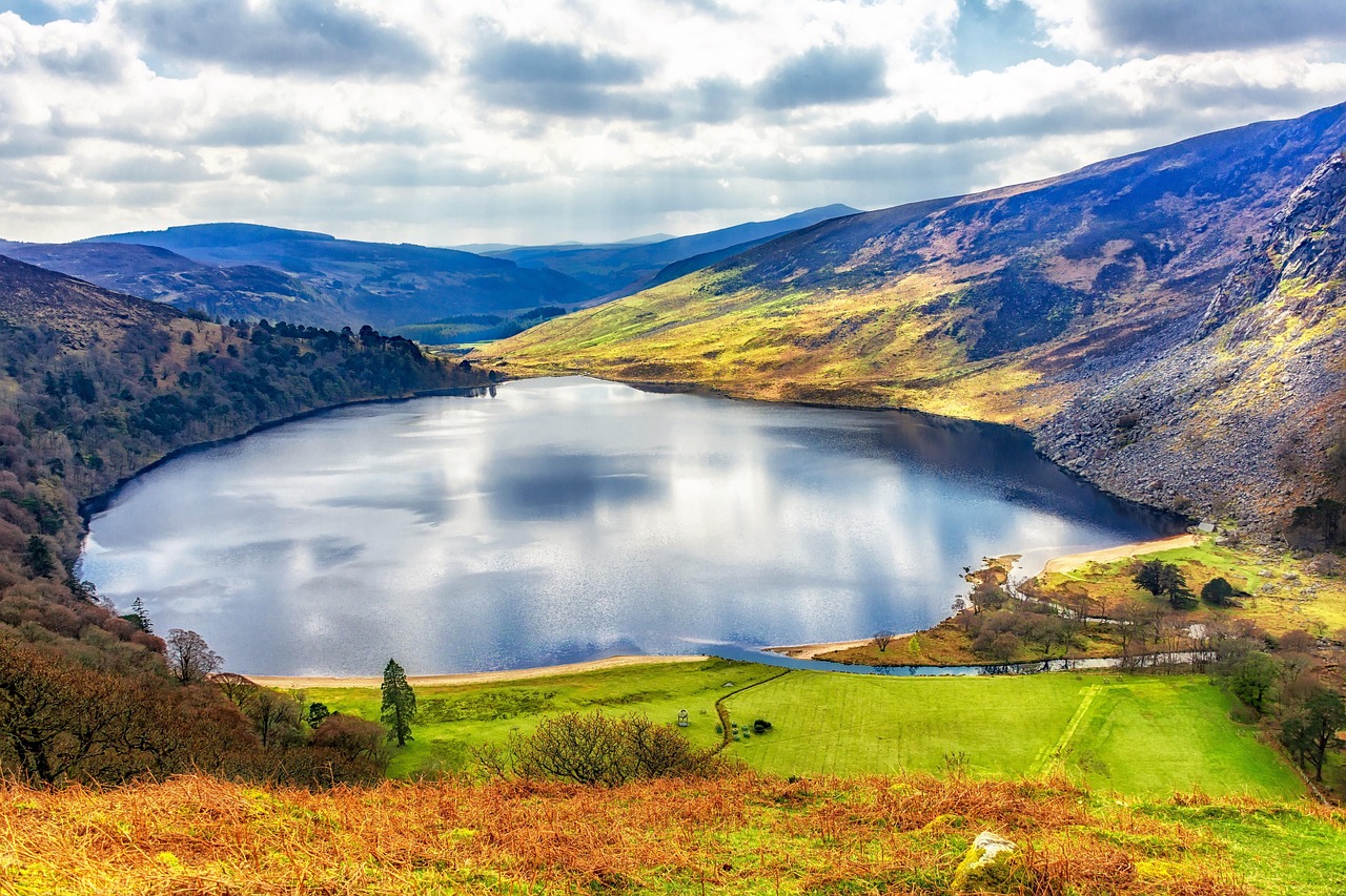 Sally Gap i jezioro Lough Tay