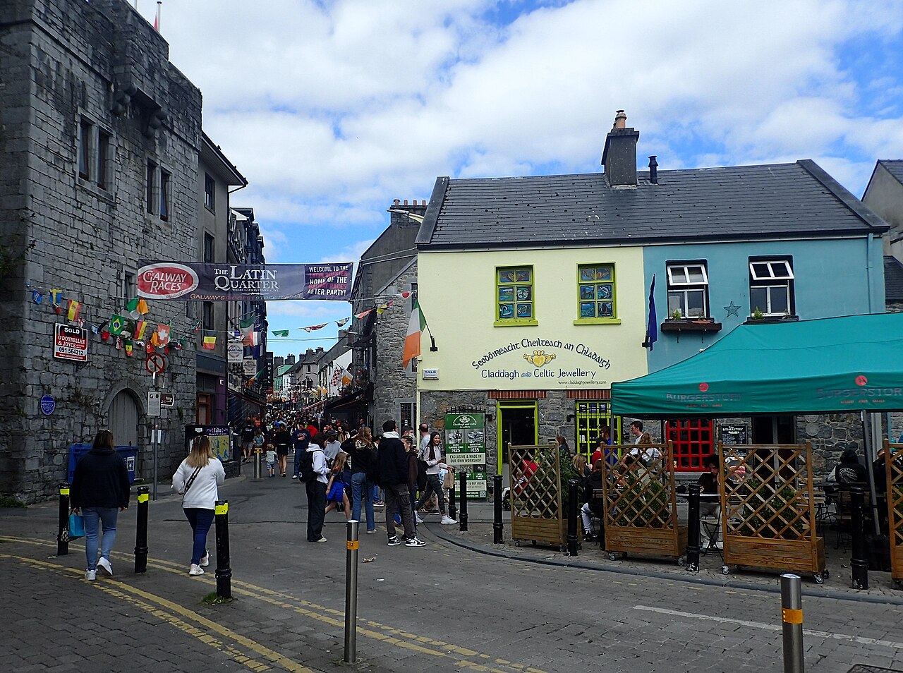 Dzielnica Łacińska w Galway
