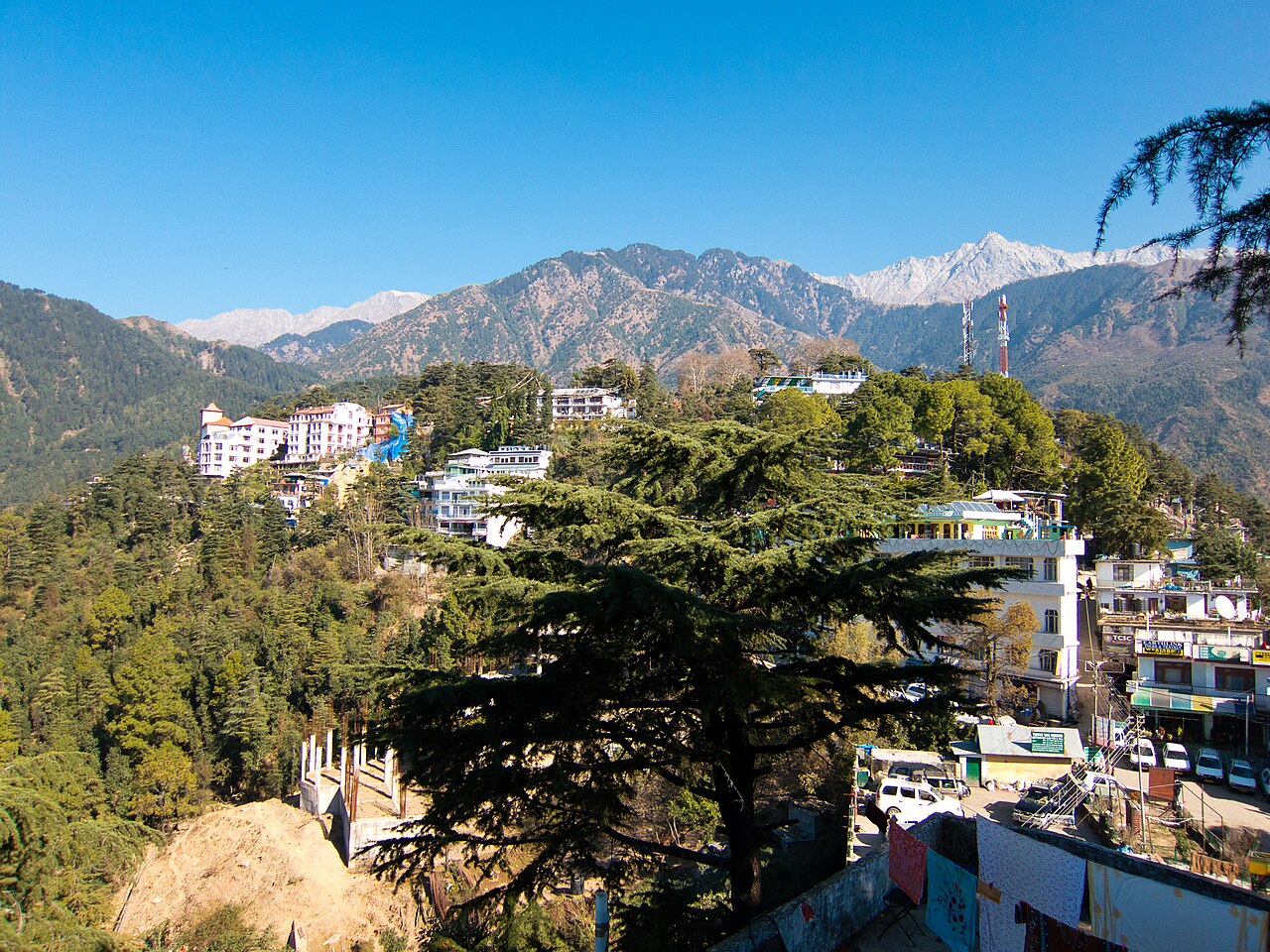 McLeod Ganj i Tsuglagkhang