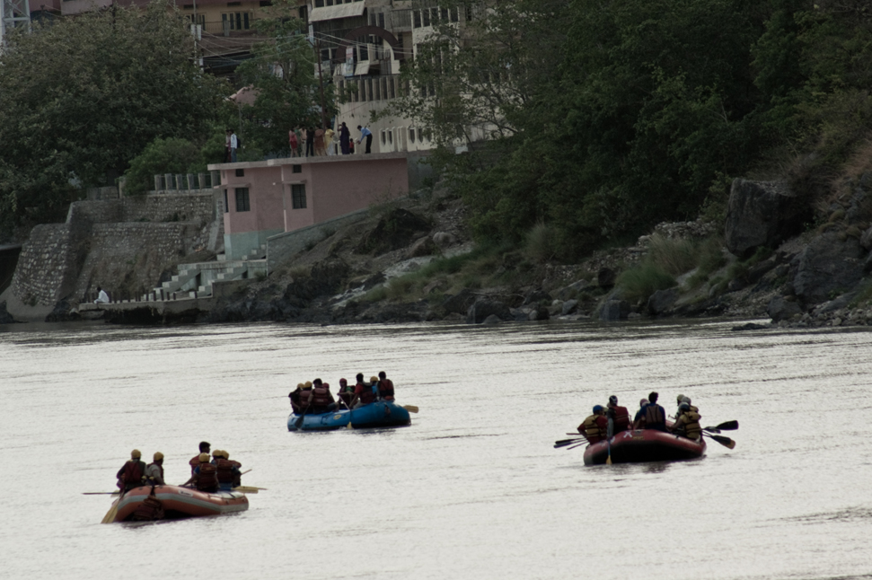 Rafting na Gangesie