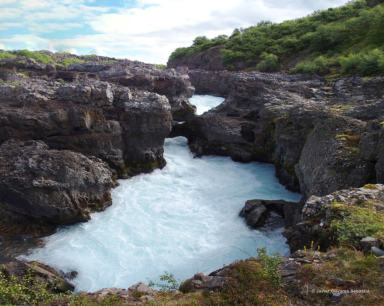 Barnafoss i legenda o dzieciach