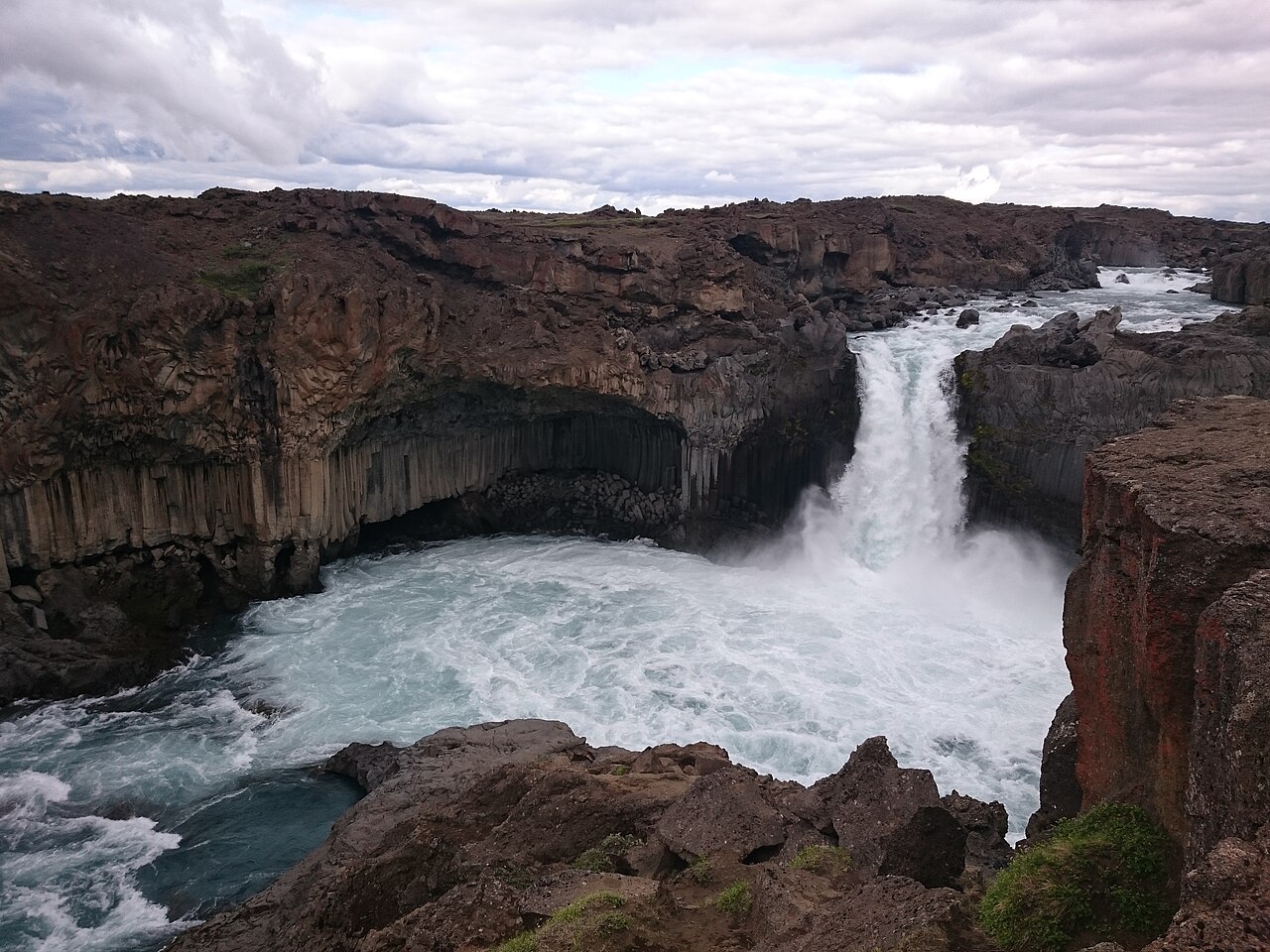 Wodospad Aldeyjarfoss