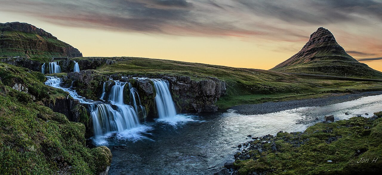 Wodospad Kirkjufellsfoss