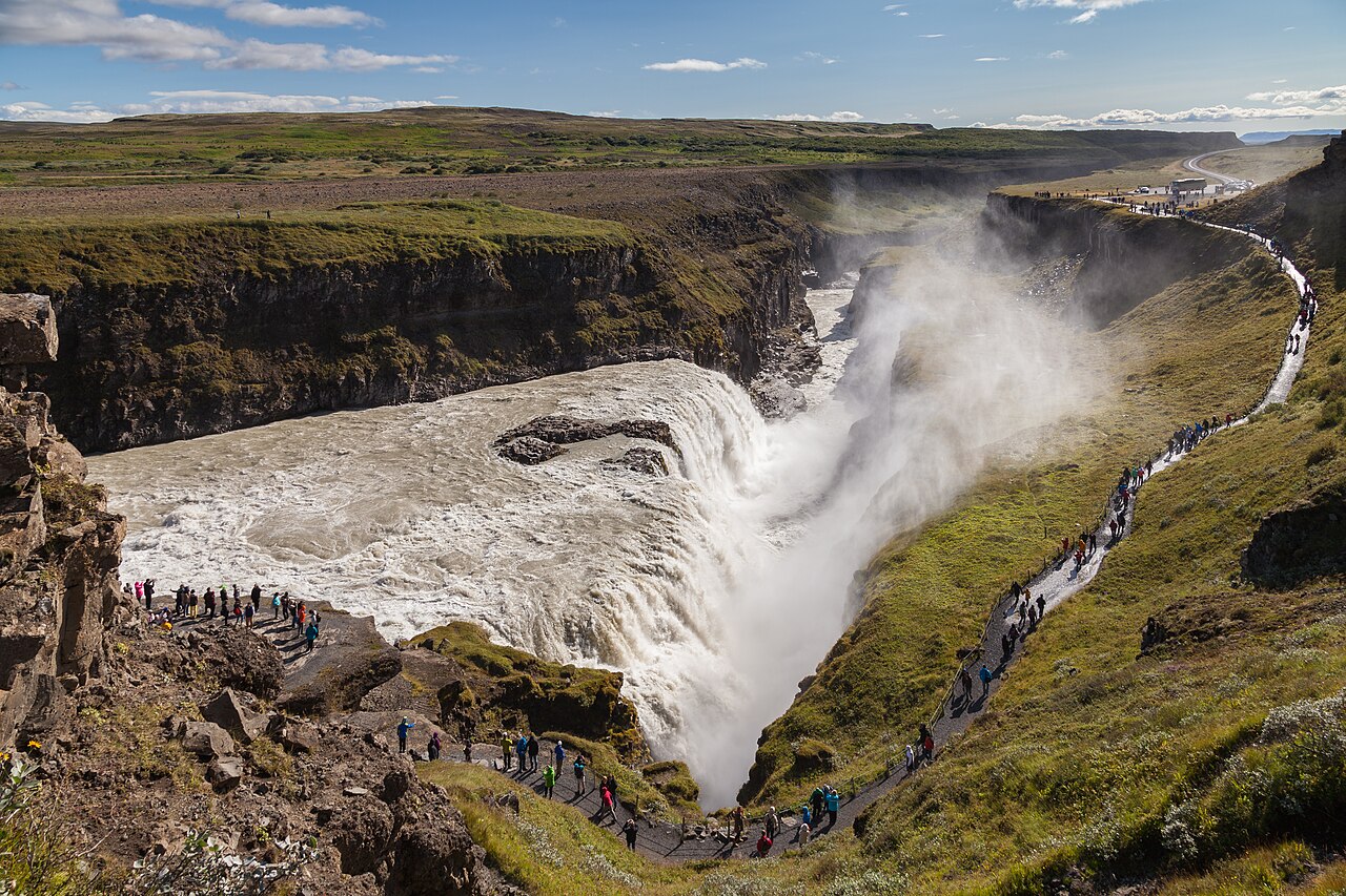Wodospad Gullfoss