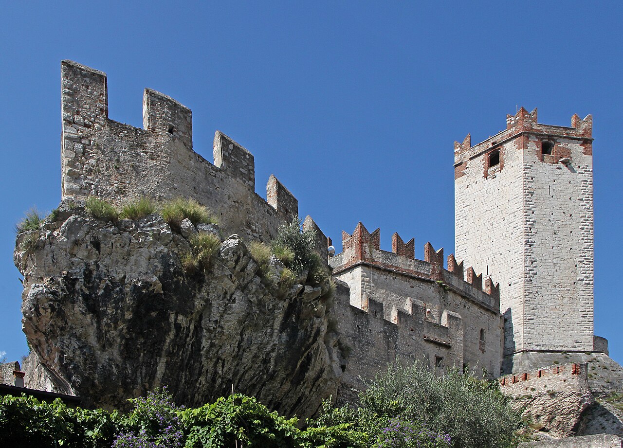 Malcesine i Castello Scaligero