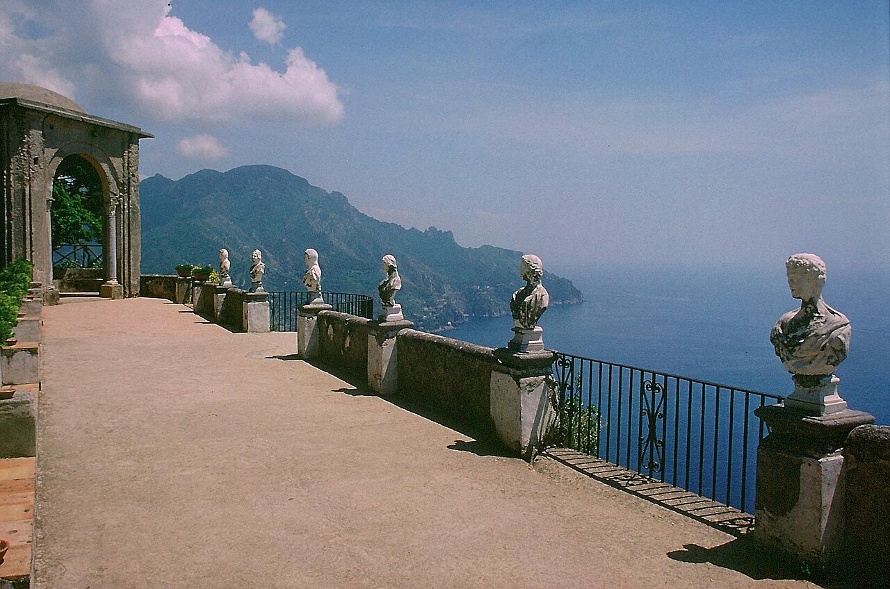 Villa Cimbrone i Terrazza dell'Infinito